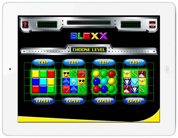 BLOXX by Hipnosis Studios LLC - Our NEW HOT GAME! - Choose your level - screenshot